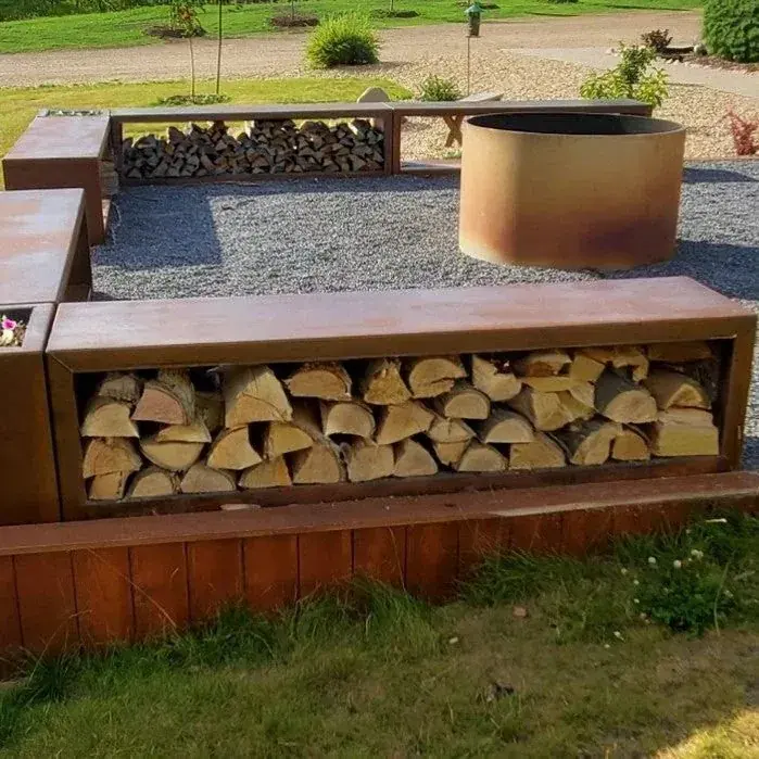 Firewood Bench